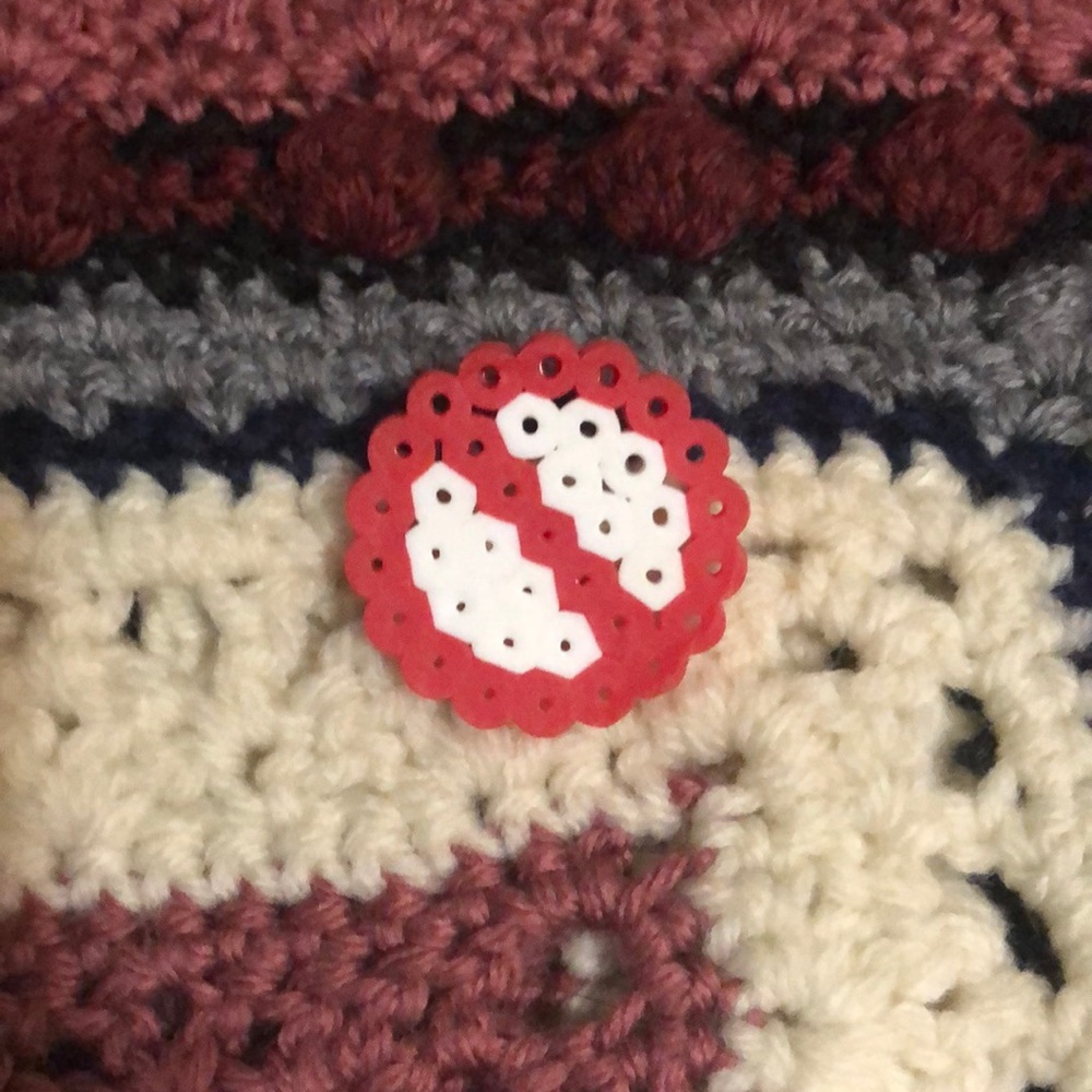 🚫 No! Perler Pin 🚫